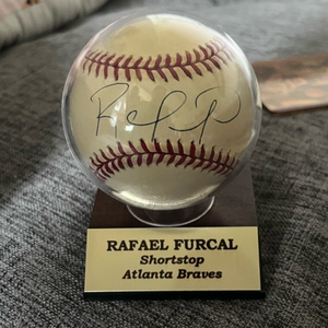 Autographed Rafael Furcal‎ Rawlings Baseball Shortstop Atlanta Braves